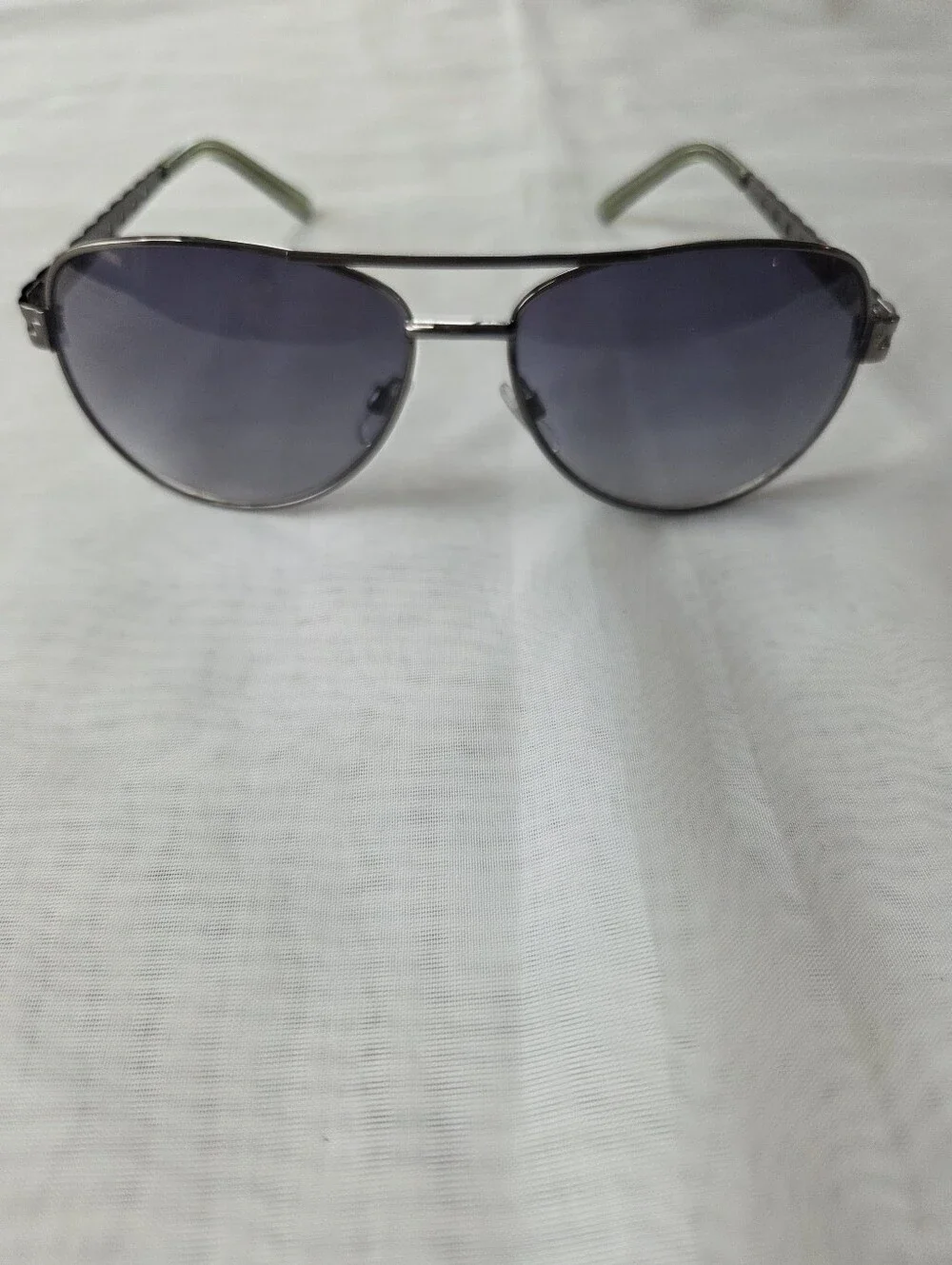 Jones New York Aviator Sunglasses with Dark‎ Gray Lenses